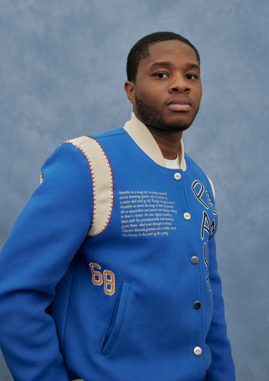 FRANKLIN ARMSTRONG VARSITY JACKET