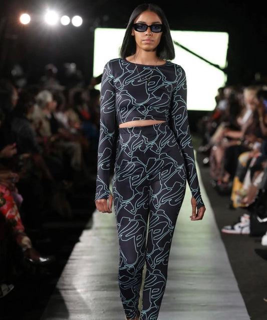 TOPOGRAPHIC LEGGING