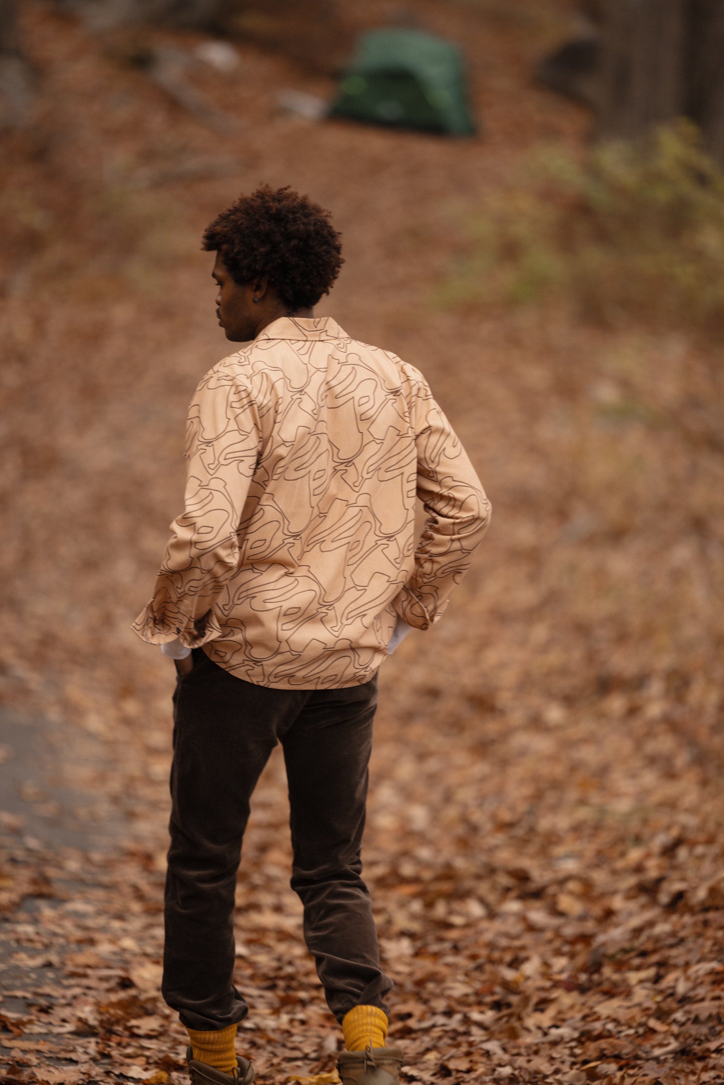 TOPOGRAPHIC BUTTON UP