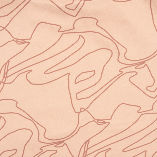 Topographic Ruched Top