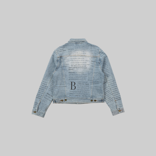 Washed Article Jean Jacket