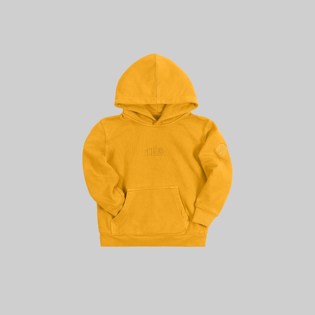 MUSTARD TIÉR KIDS ESSENTIALS HOODIE