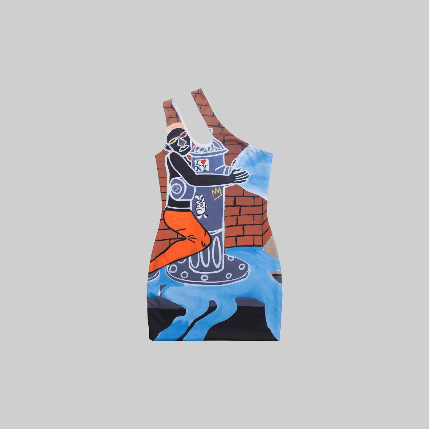 JOHNNY PUMP CROSS SHOULDER DRESS