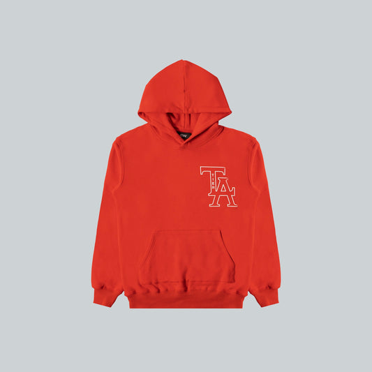RED TLA HOODIE