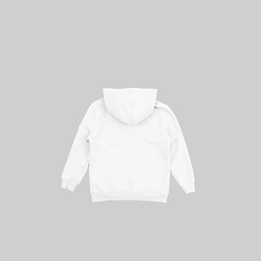 WHITE TIÉR KIDS ESSENTIALS HOODIE