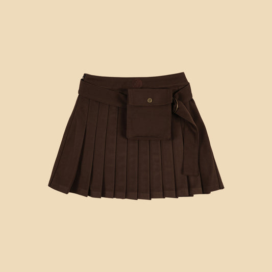 University Pleated Skirt