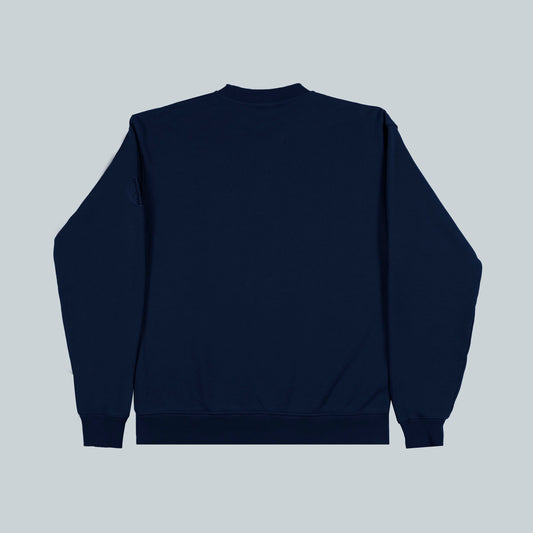 NAVY TIÉR CREWNECK
