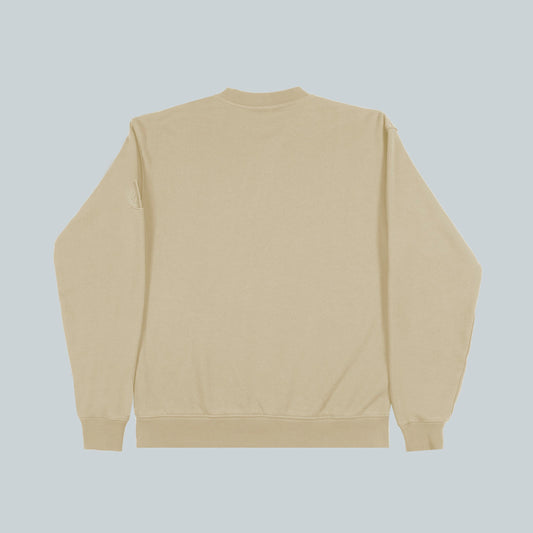 BEIGE TIÉR CREWNECK