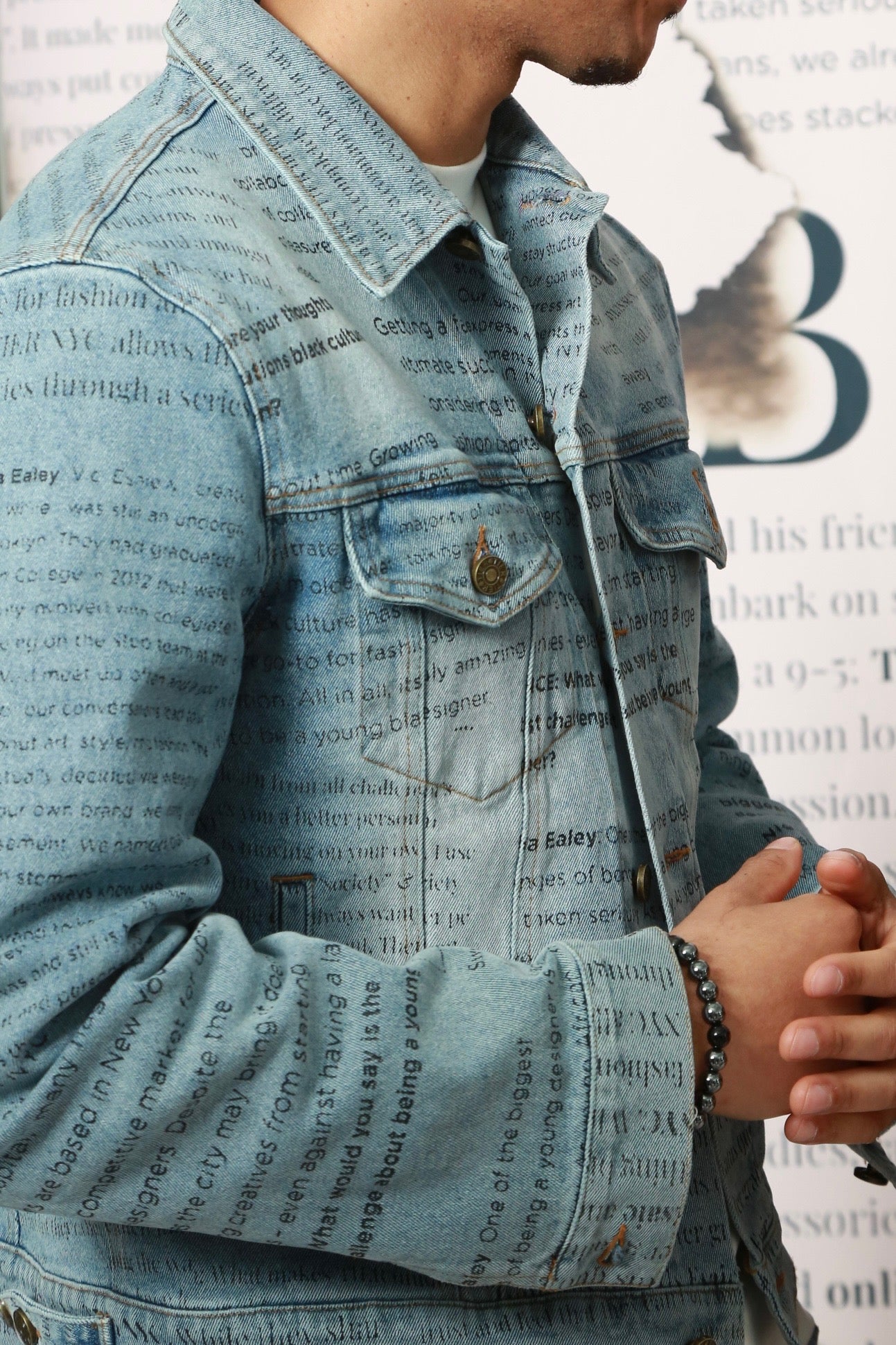 Washed Article Jean Jacket