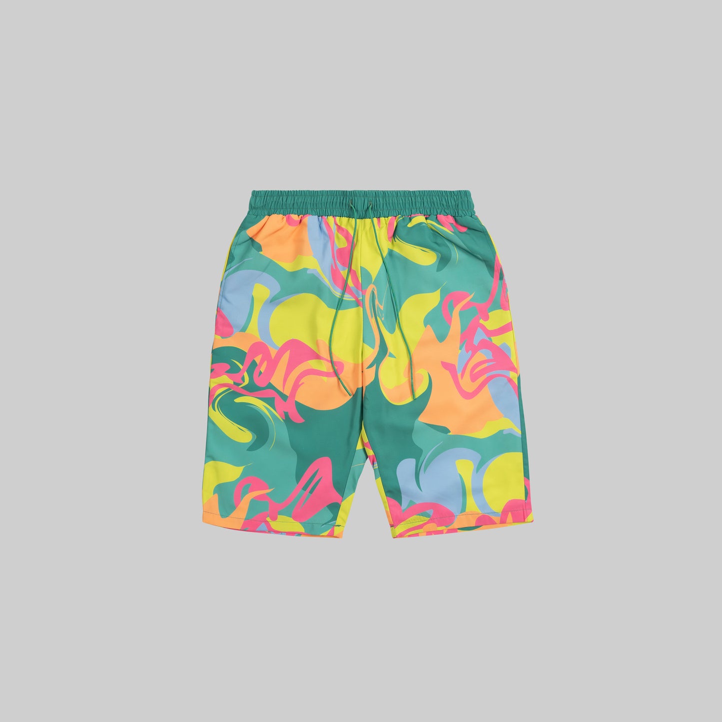 Abstract Camo Shorts