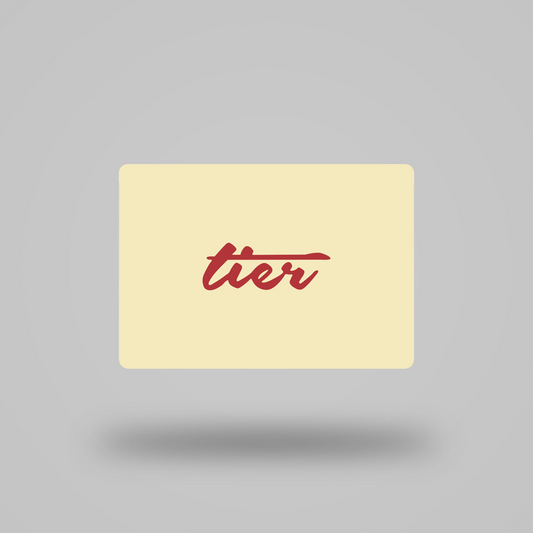 TIER Holiday Gift Card