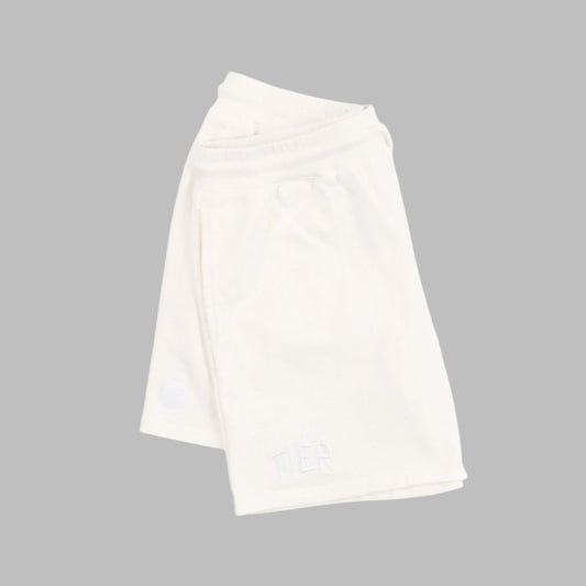 WHITE TIÉR SHORTS