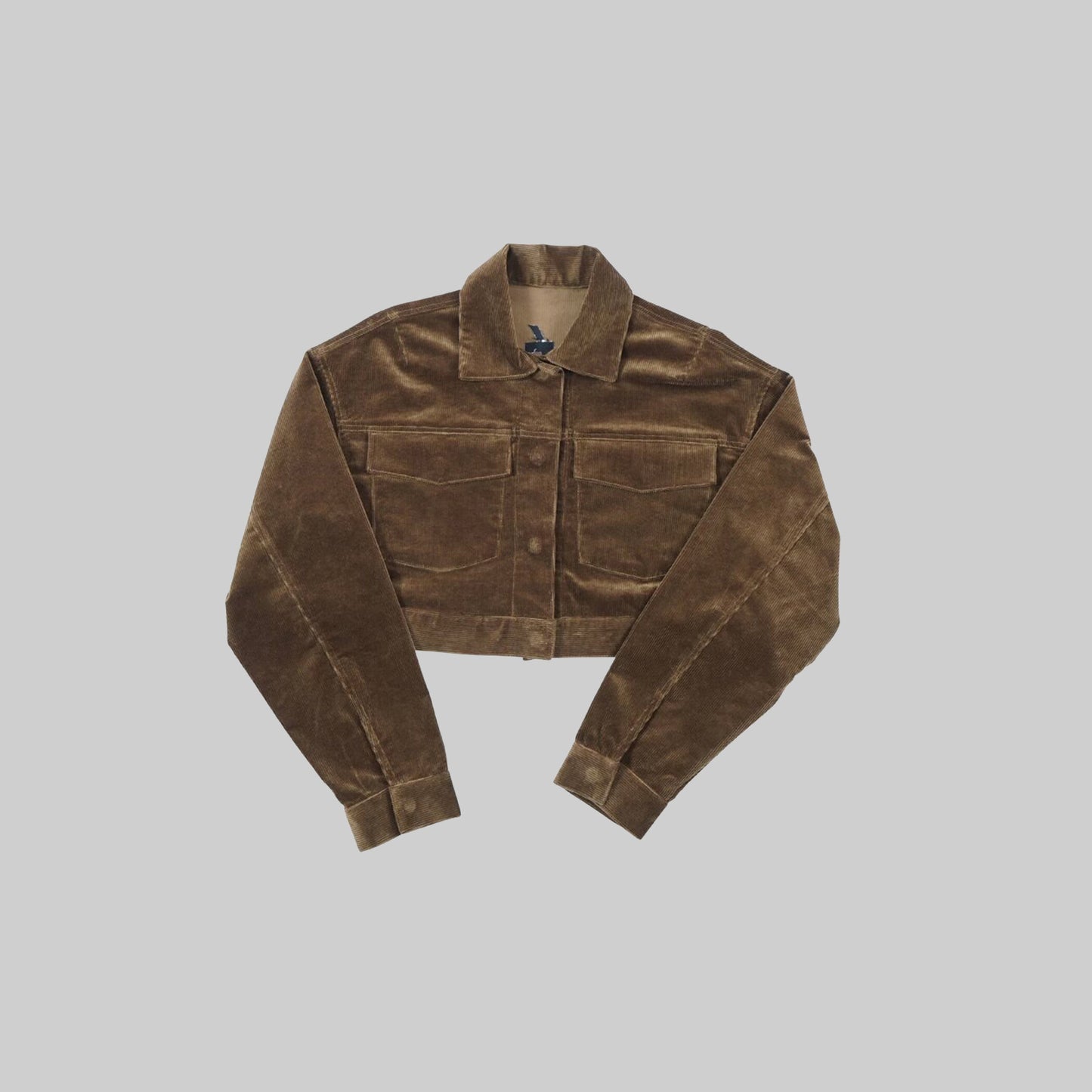 OLIVE TIÉR CROPPED CORDUROY JACKET