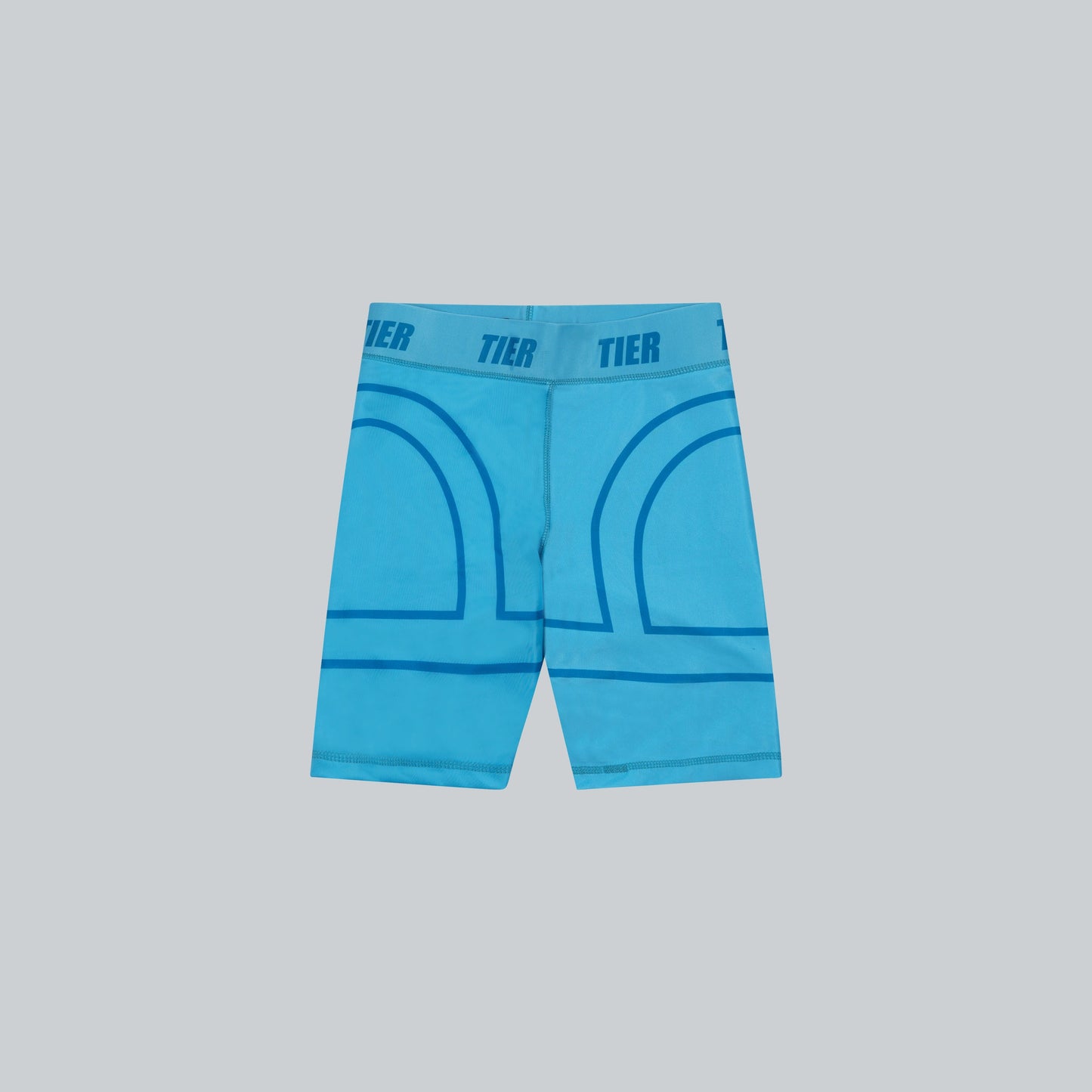 MALIBU BLUE TIER BIKER SHORT